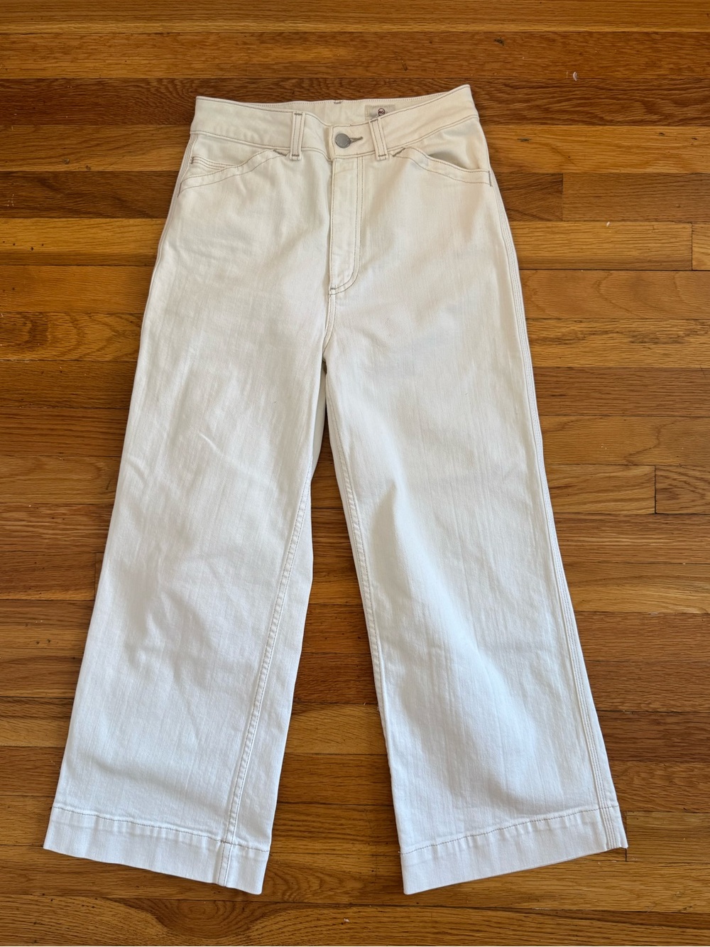 AG Adriano Goldschmied Rosie Workwear Wide Jeans size 25R